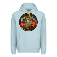 Blue Mist race coasters Premium Hoodie - AdoDesignShop