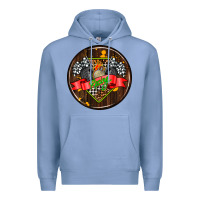 Colony Blue race coasters Premium Hoodie - AdoDesignShop