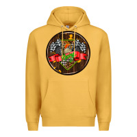 Mustard race coasters Premium Hoodie - AdoDesignShop