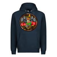 Navy race coasters Premium Hoodie - AdoDesignShop