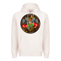 Pale Pink race coasters Premium Hoodie - AdoDesignShop
