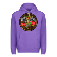 Purple race coasters Premium Hoodie - AdoDesignShop