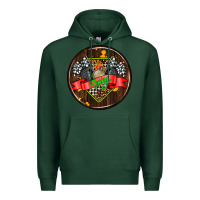 Sports Green race coasters Premium Hoodie - AdoDesignShop