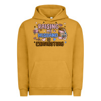 Pigment Peanut Butter raising my husband is exhausting Urban Hoodie - MaliasSmallBusiness