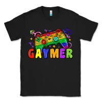 Black Gaymer Classic Tee - Zillion Design Studio