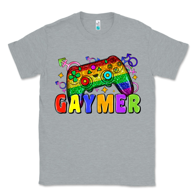 Gaymer Classic Tee by Zillion Design Studio | Teevron