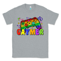 Heather Grey Gaymer Classic Tee - Zillion Design Studio
