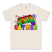 Natural Gaymer Classic Tee - Zillion Design Studio