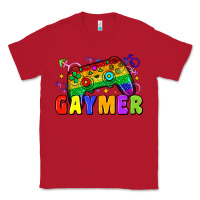 Red Gaymer Classic Tee - Zillion Design Studio