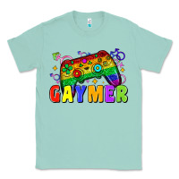 Seafoam Gaymer Classic Tee - Zillion Design Studio