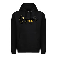 Black groom Premium Hoodie - MaliasSmallBusiness