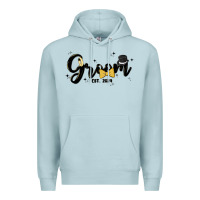 Blue Mist groom Premium Hoodie - MaliasSmallBusiness