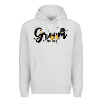 Dove Grey groom Premium Hoodie - MaliasSmallBusiness