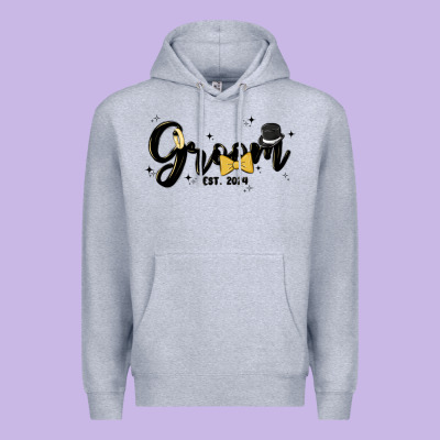 Groom Premium Hoodie Designed By Maliassmallbusiness
