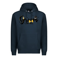 Navy groom Premium Hoodie - MaliasSmallBusiness