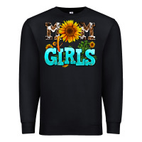 Black mom of girls Premium Sweatshirt - AdoDesignShop