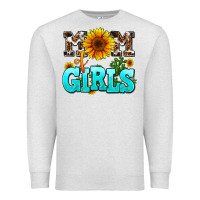 Oatmeal Heather mom of girls Premium Sweatshirt - AdoDesignShop