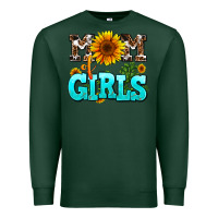 Sports Green mom of girls Premium Sweatshirt - AdoDesignShop