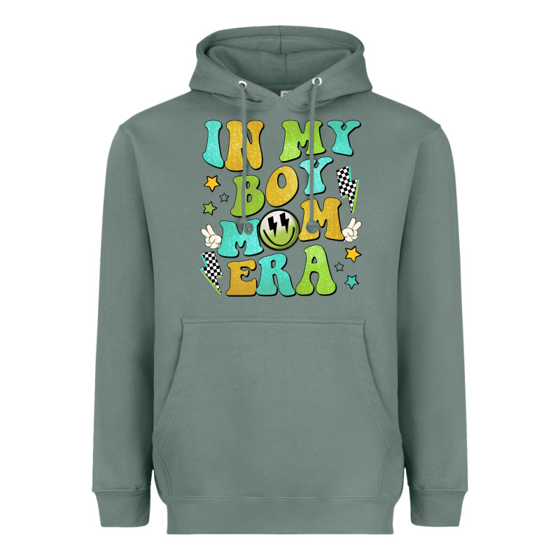 In My Boy Mom Era Heavyweight Hoodie by JahusDesignShop | Teevron
