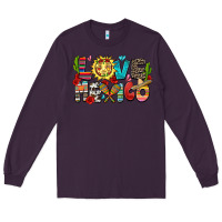 Plum love mexico Long Sleeve Tee - Zillion Design Studio