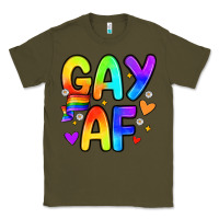 Army Green gay af Classic Tee - Zillion Design Studio