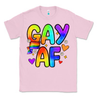 Bubblegum Pink gay af Classic Tee - Zillion Design Studio