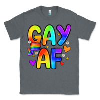 Charcoal Heather gay af Classic Tee - Zillion Design Studio