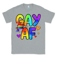 Heather Grey gay af Classic Tee - Zillion Design Studio
