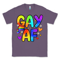 Lavender gay af Classic Tee - Zillion Design Studio