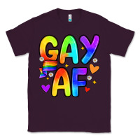 Plum gay af Classic Tee - Zillion Design Studio