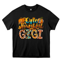 Black one thankful gigi Heavy Core Tee - CowhideDigitalArt