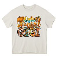 Cream one thankful gigi Heavy Core Tee - CowhideDigitalArt