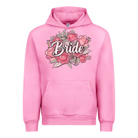 Fuchsia Pink bride Urban Hoodie - MaliasSmallBusiness