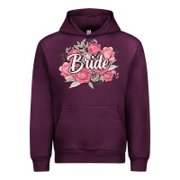 Mauve Wine bride Urban Hoodie - MaliasSmallBusiness