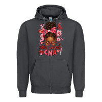 Smoke one loved cna afro messy bun Zipper Hoodie - texasbilliewilder