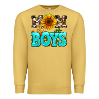 Antique Gold mom of boys Premium Sweatshirt - AdoDesignShop