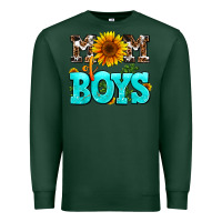 Sports Green mom of boys Premium Sweatshirt - AdoDesignShop
