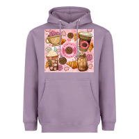 Lavender cafecito y chisme. Heavyweight Hoodie - JahusDesignShop