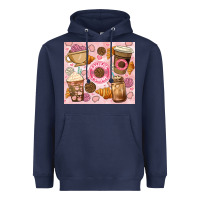Navy cafecito y chisme. Heavyweight Hoodie - JahusDesignShop
