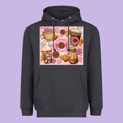 Cafecito Y Chisme. Heavyweight Hoodie Designed By Jahusdesignshop