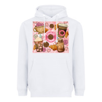 White cafecito y chisme. Heavyweight Hoodie - JahusDesignShop