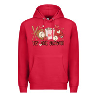 Cardinal tis the season baseball Premium Hoodie - MaliasSmallBusiness