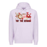 Lilac tis the season baseball Premium Hoodie - MaliasSmallBusiness