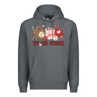 Rock tis the season baseball Premium Hoodie - MaliasSmallBusiness