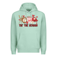 Seafoam tis the season baseball Premium Hoodie - MaliasSmallBusiness