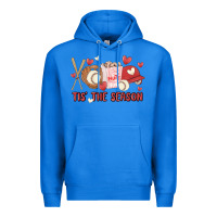 True Royal tis the season baseball Premium Hoodie - MaliasSmallBusiness