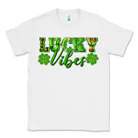 White lucky vibes Classic Tee - RanaPortraitStore