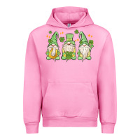 Fuchsia Pink st. patrick's day gnomes Urban Hoodie - MaliasSmallBusiness
