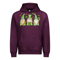 Mauve Wine st. patrick's day gnomes Urban Hoodie - MaliasSmallBusiness