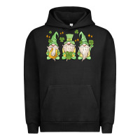 Pigment Black st. patrick's day gnomes Urban Hoodie - MaliasSmallBusiness